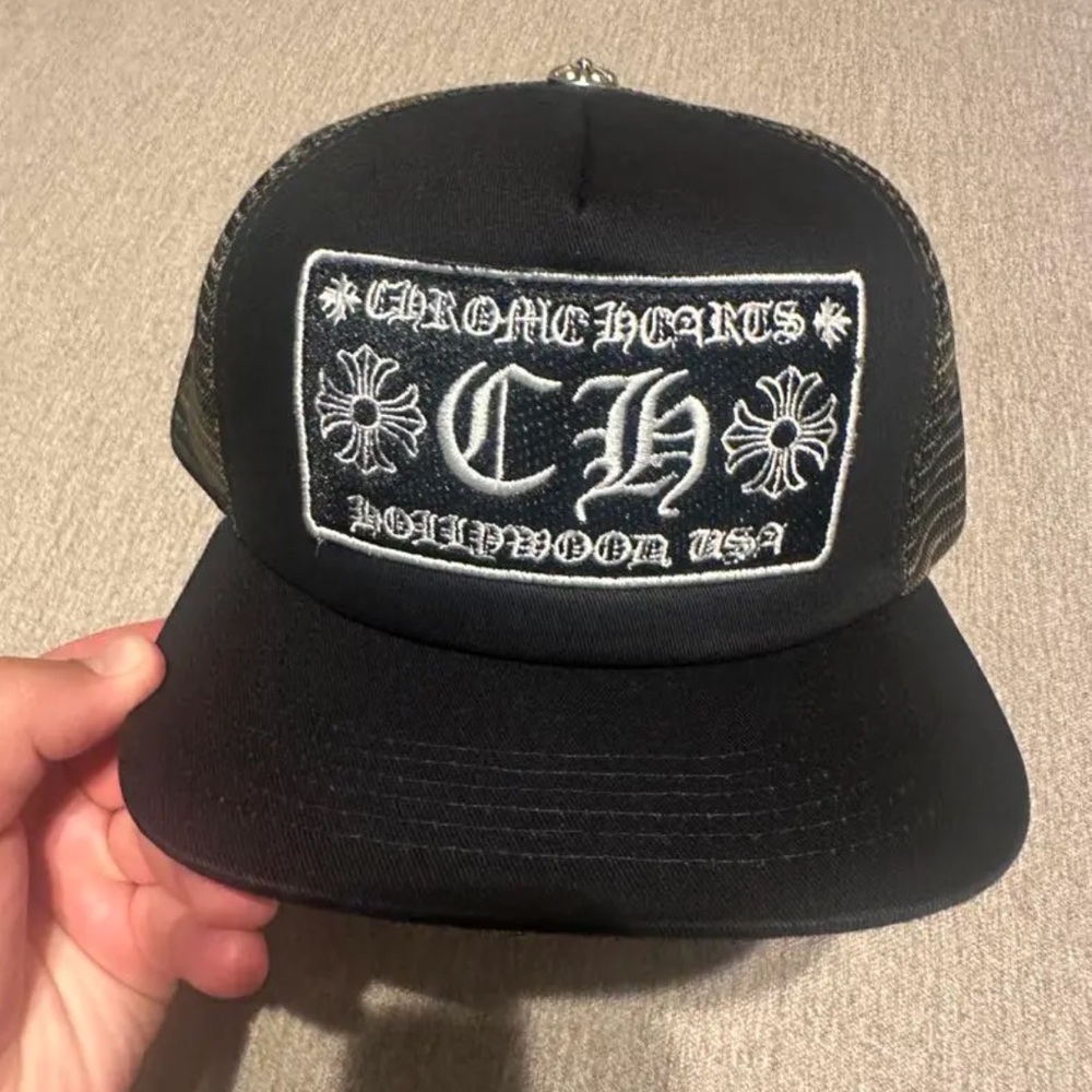 Chrome Hearts Black Cap